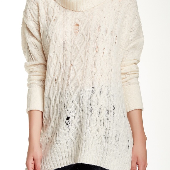 Complex Cable Knot sweater by Free People - Picture 3 of 4